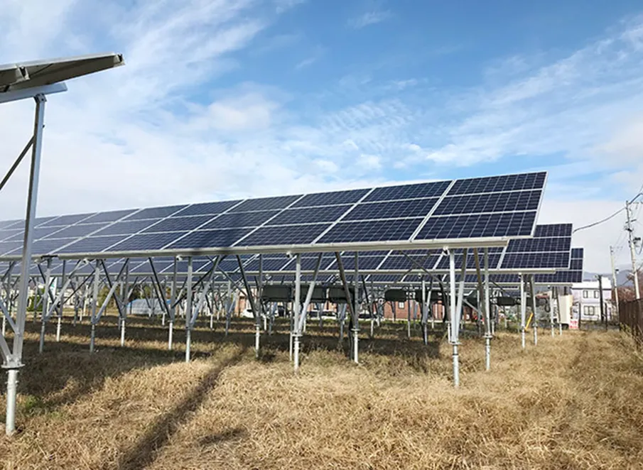 太陽光発電所の写真